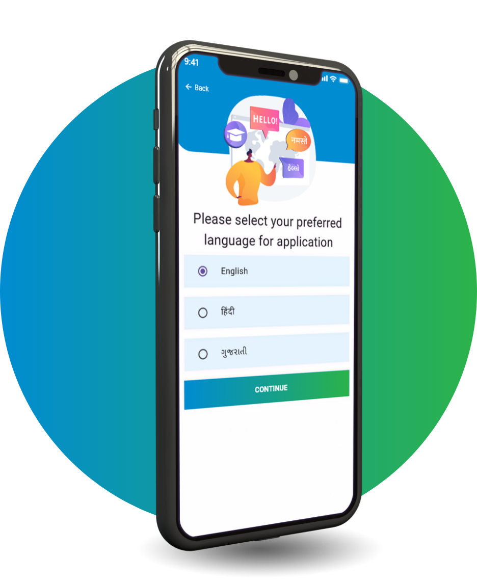 Language Screen